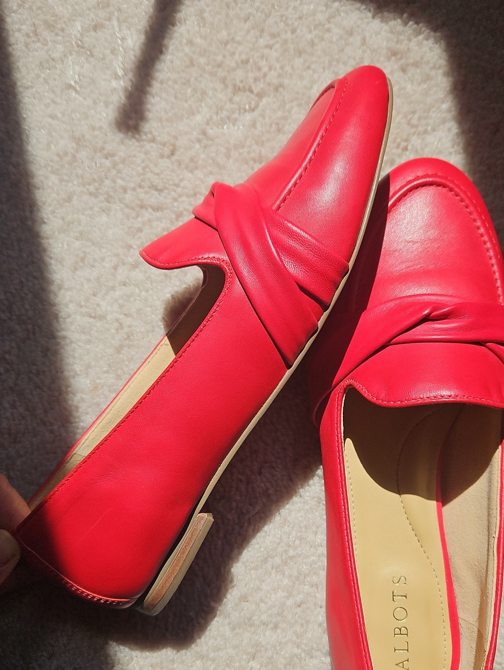 Talbots Flat In Red - Picture 5 of 5